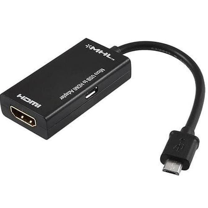 DF61 >> Kabel Konventer MHL Micro/Mikro USB to HDMI Female