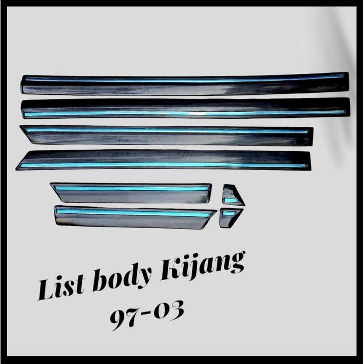 HOT DEAL LIS LIST BODY MOBIL KIJANG KAPSUL LGX 1997-2003 HITAM 