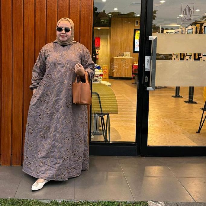 GAMIS KATUN BOLONG ALANNA JUMBO