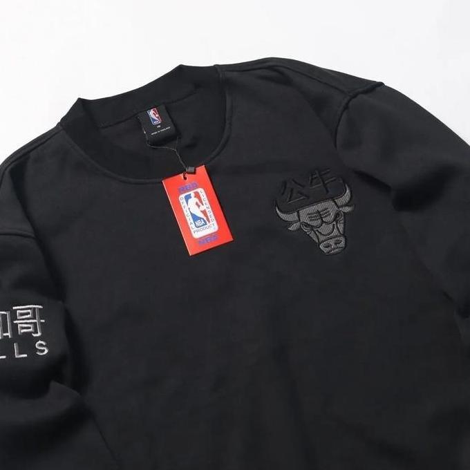 HARGA PRODUK SWEATER CREWNECK NBA CHICAGO BULLS JAPAN PREMIUM AUTHENTIC FULL TAG HARGA PRODUK