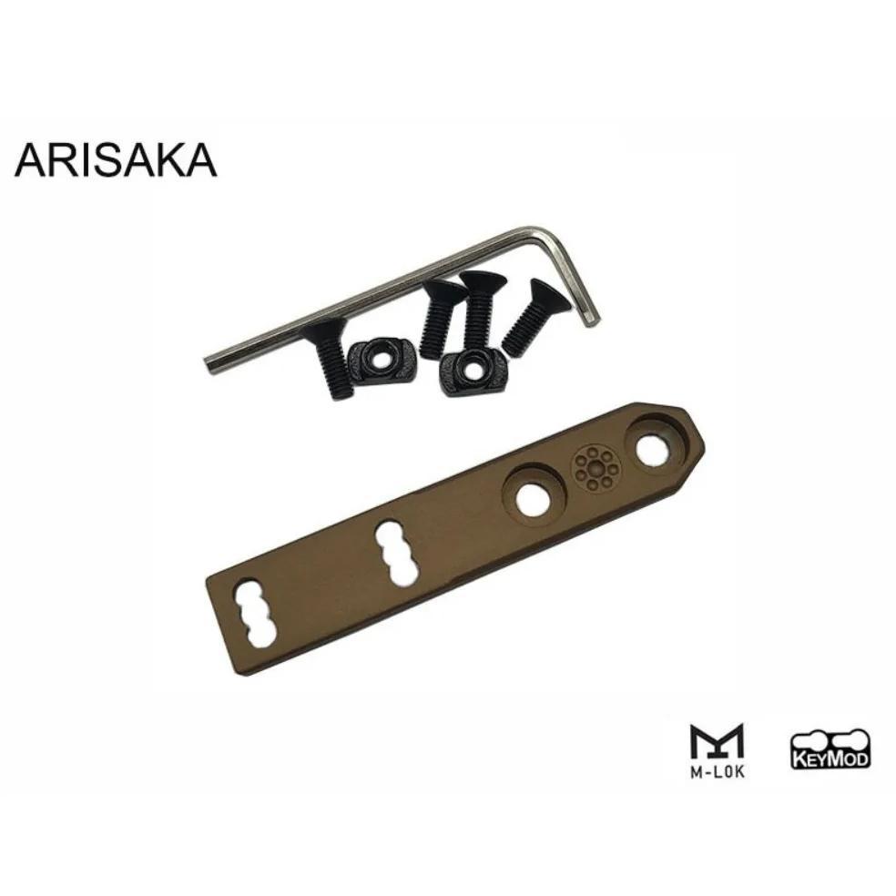 ARISAKA M300/M600 flashlight metal base vertical bracket M-lok keymod mounting accessories
