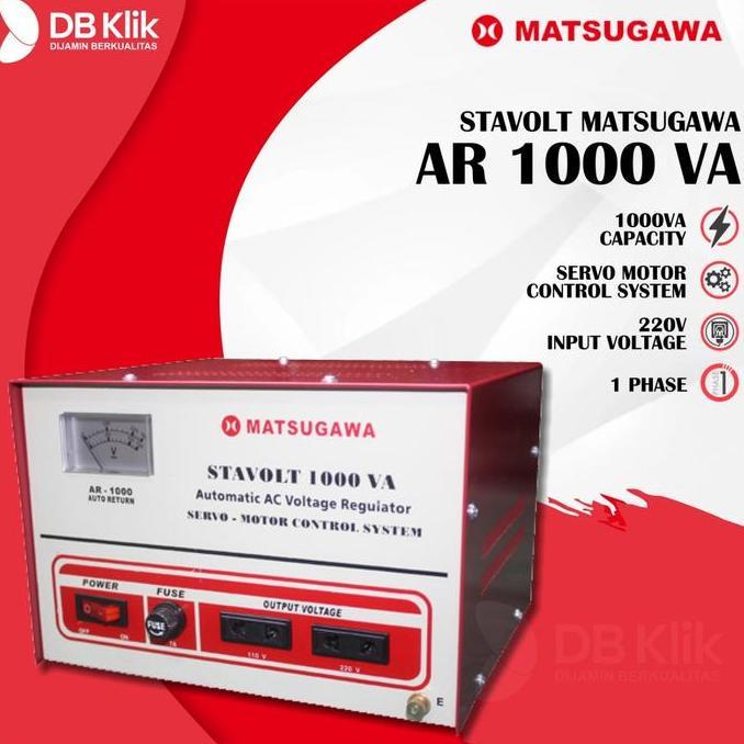Stavolt Matsugawa Motor 1000VA - Stavolt Matsugawa 1000 VA
