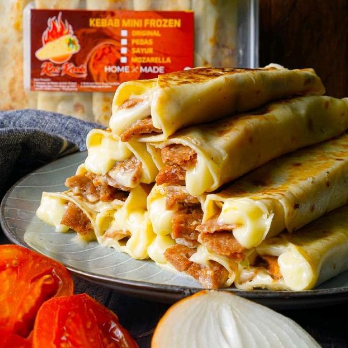 Fooding- Ras Kebab Mini Frozen / Kebab Mini / Kebab Frozen / Frozen Food / Makanan Instan / Cemilan 