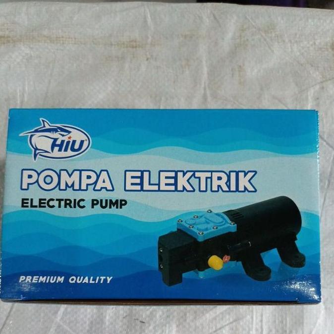 pompa air dc 12 volt 5 LPM HIU soket soket