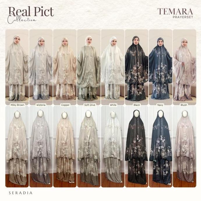 Seradia - Mukena Motif Temara 2in1