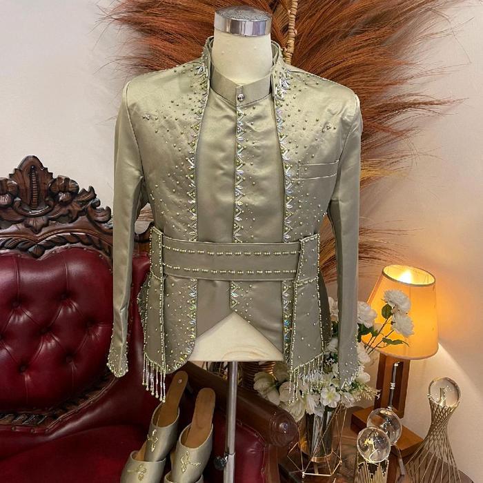 Beskap pengantin jawa payet | Beskap pengantin jawa | Beskap pria jawa premium | Baju pengantin pria