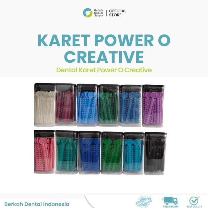 Dental Karet Behel Power O Creative Behel Gigi / karet behel