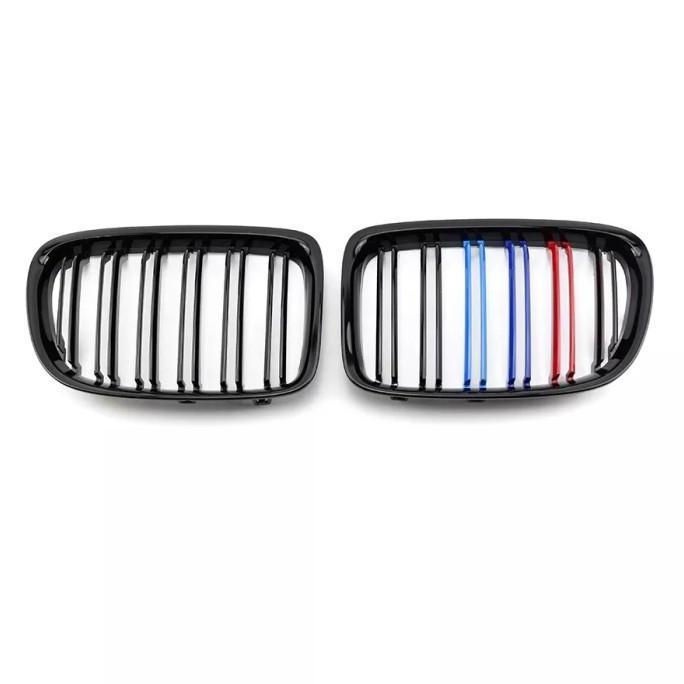 Bmw Grill Kidney Grille Hidung Kap Double Slat Glossy M Color E84 X1