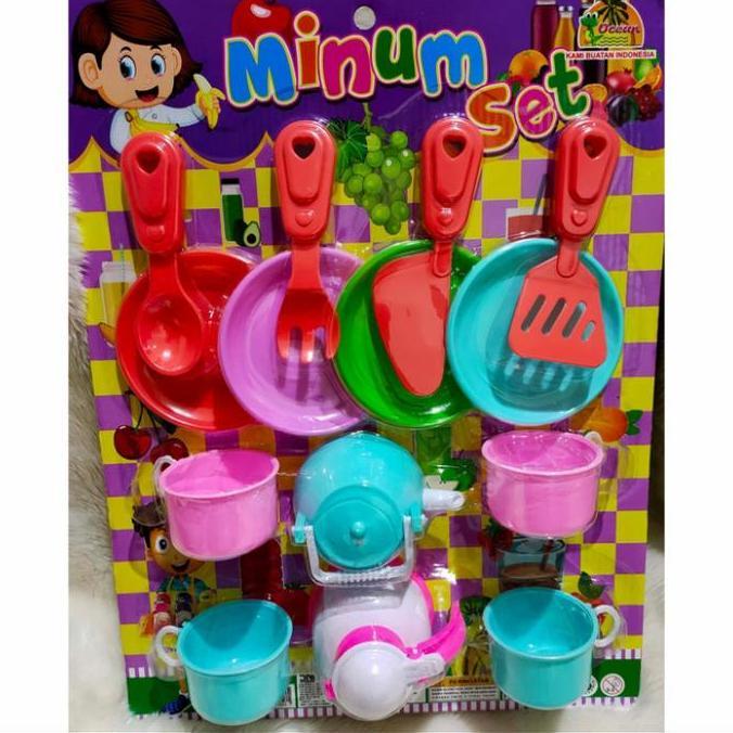 Mainan Makan minum Set Besar koplit