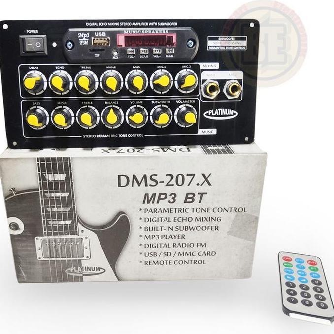 Allthebest- TONE CONTROL AKTIF DMS-207 MP3 BLUETOOTH TONE MIXING ACTIVE DMS 207.X