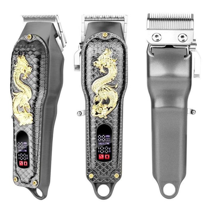 Studix- 2025 NewAlat Cukur Rambut Elektrik Hair Clipper Alat Potong Rambut Cliper Rambut Naga Emas C