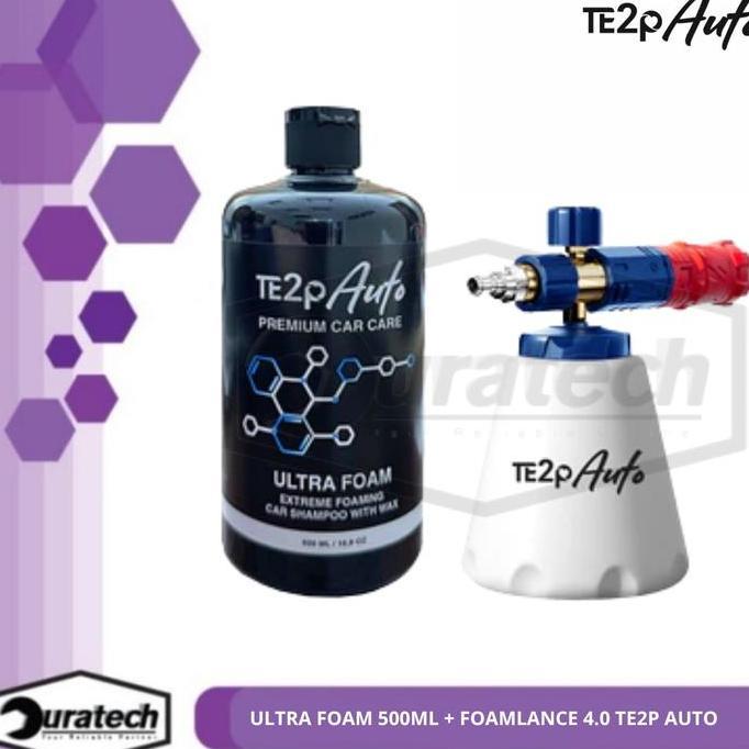 Te2p Auto Paket Bundling Foam Lance 2.0 3.0 4.0 Shampoo & Wax Cuci Mobil Motor Kendaraan - Sabun Car