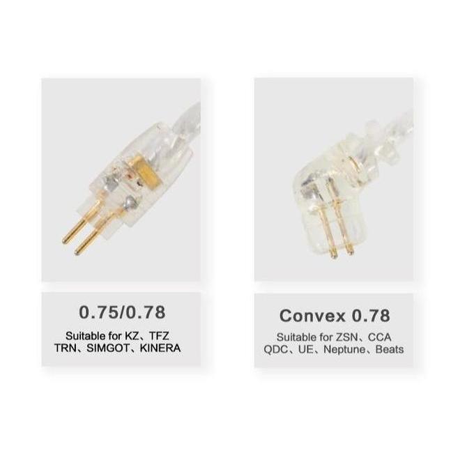 Bisakoya- Jcally Pj2 Earphone Upgrade Cable Ofc Kabel Upgrade Headset Iem