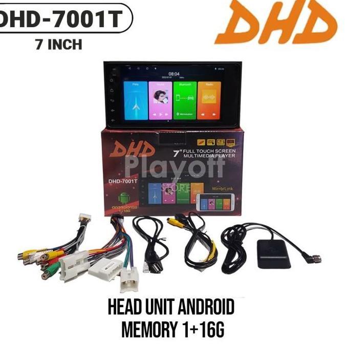 Head Unit Double Din Android 7 Inch DHD
