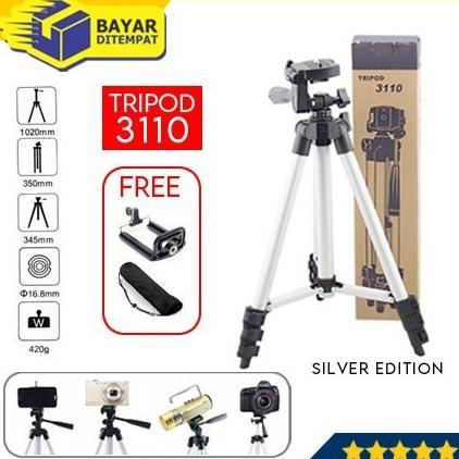 BIG SALE BELLA | 3110 3120 TRIPOD HANDPHONE HP STAND KAMERA TONGSIS SELFIE HAND / TRIPOT STANDING AN