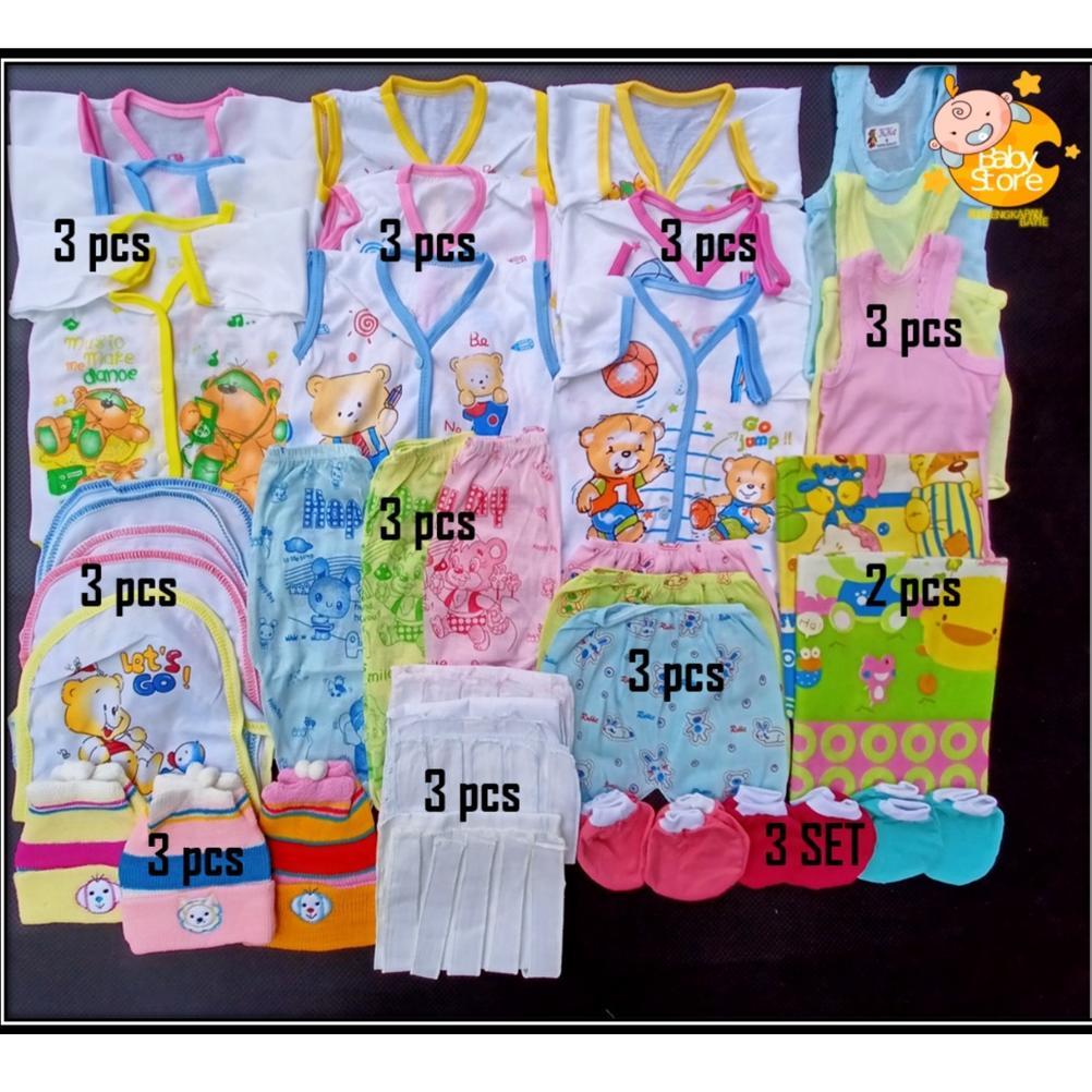 [MURCE] Perlengkapan Bayi Baru Lahir / Paket Perlengkapan Bayi Newborn / Paket Hemat Bayi Baru Lahir