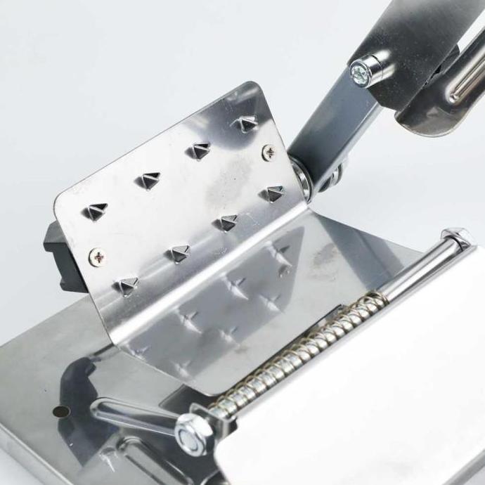 Mesin Pengiris Daging Manual Meat Slicer Alat Potong keripik Tempe tip