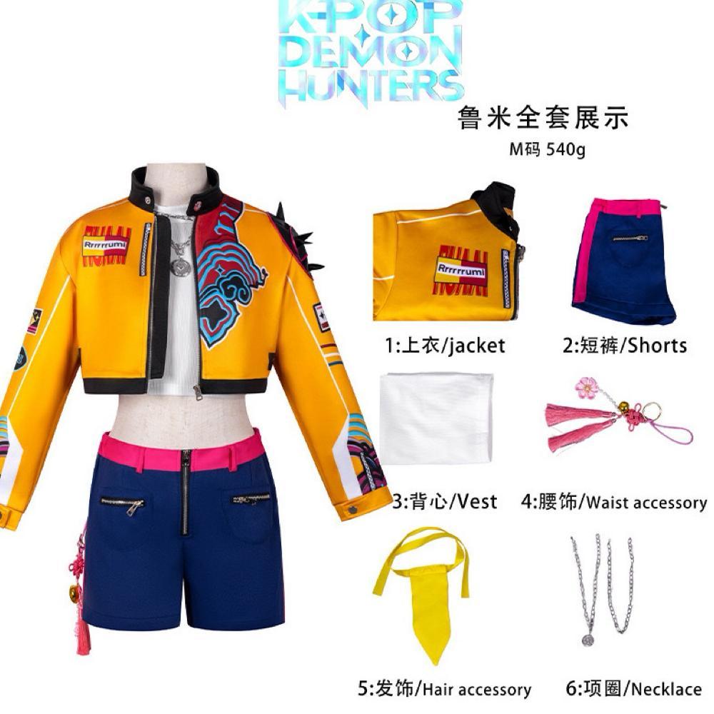 Kostum Rumi Kpop Demon Hunter K Pop Huntrix Kostum Halloween Anak Dan Dewasa