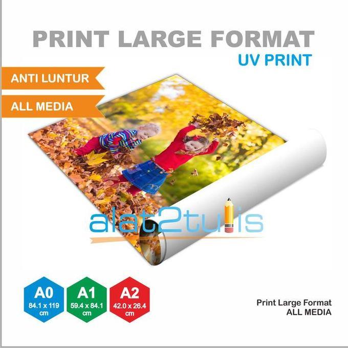 Handcraft- Cetak Print Uv Large Format A0 A1 A2  Warna | Besar Anti Luntur