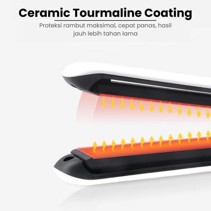 Studix- Vivid&Vogue Onlife 2In1 Hair Styler Hiron Catokan Ceramic Tourmaline Pelurus & Pengeriting