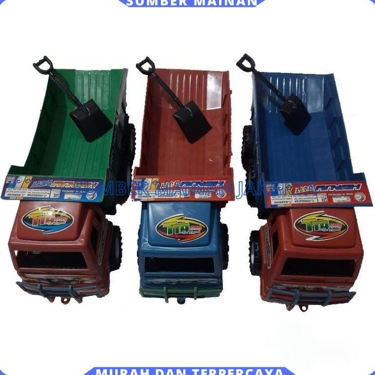 TERBARU Mainan Anak Mobil Mobilan Dump Truk Bak Pasir Konstruksi Plastik