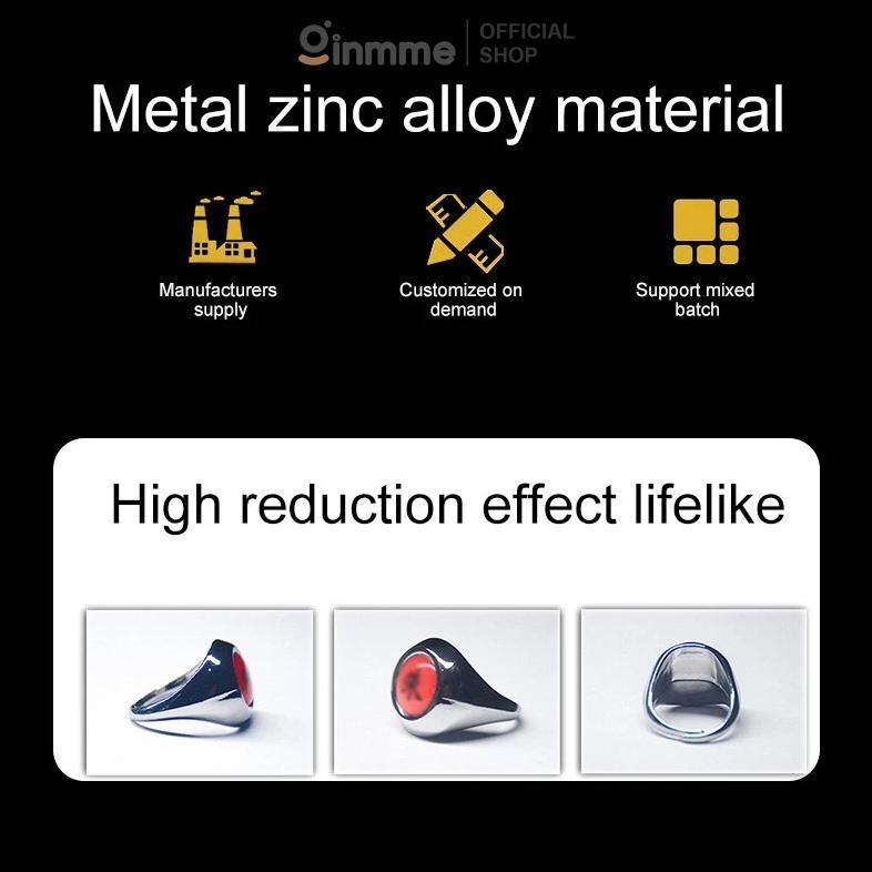 VALUE PACK Ginmme Cincin Akatsuki Cincin Desain Cosplay Anime Akatsuki Itachi Pain Orochimaru KEKINI