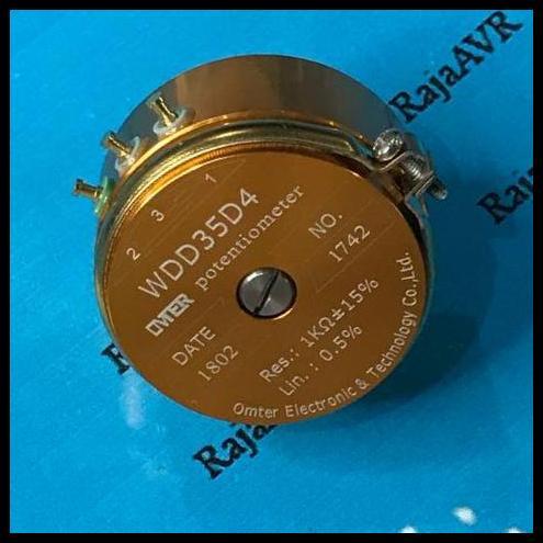 HOT DEAL POTENSIOMETER PLASTIC CONDUCTIVE LINEAR WDD35-D4 1K OHM