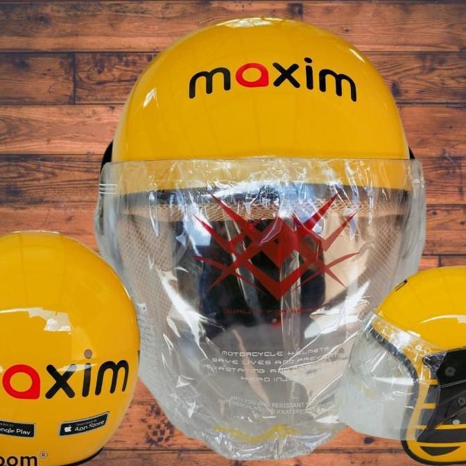 helm ojek online maxim ojol