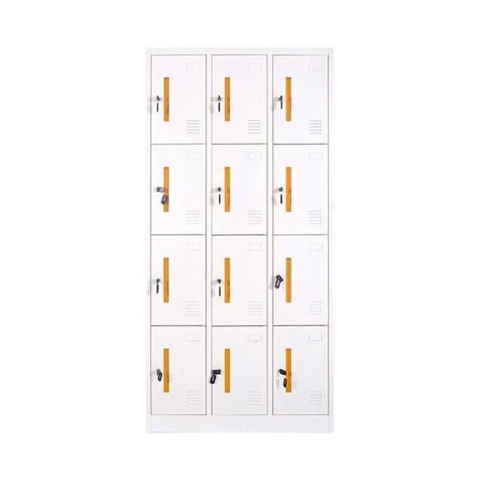 Promo Atria Metal Locker Sterling 12 Pintu - Loker Besi Berkualitas Dengan Kunci Lipat - Ukuran 90X4