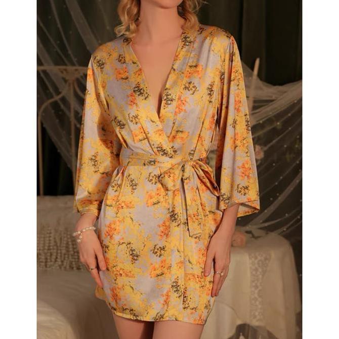 Murah Sexy Kimono Lingerie Japanese Anime Sexy Baju Tidur Cosplay A5800