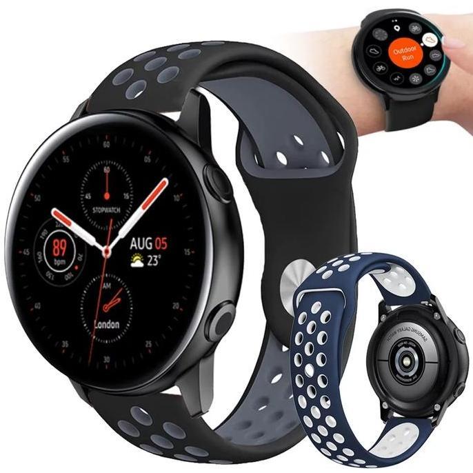 TALI JAM KARET SILIKON NIKE SAMSUNG GALAXY ACTIVE 2 SMARTWATCH