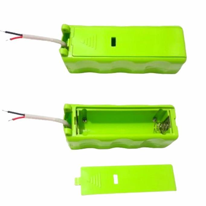 holder batre 18650 tempat batre 18650 plus tutup