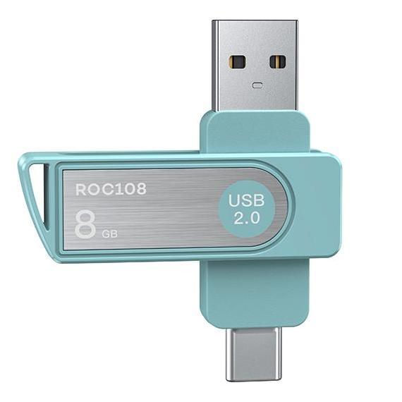 Flashdisk ROBOT ROC164 ROC132 ROC116 ROC108 Dual OTG 2 in 1 Type-C USB 3.2 Flash Drive Flesdis U-Dis
