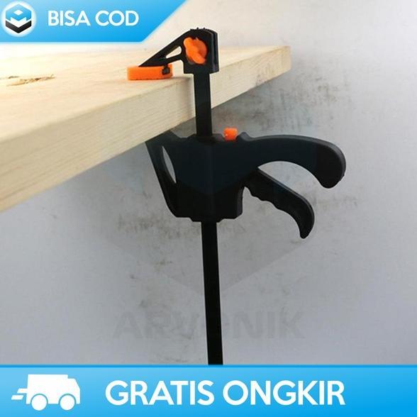 DISKON PENJEPIT KAYU PERTUKANGAN 6 INCH T22106 ORIGINAL - ALAT TUKANG KAYU MESIN PERKAKAS PAKET LENG