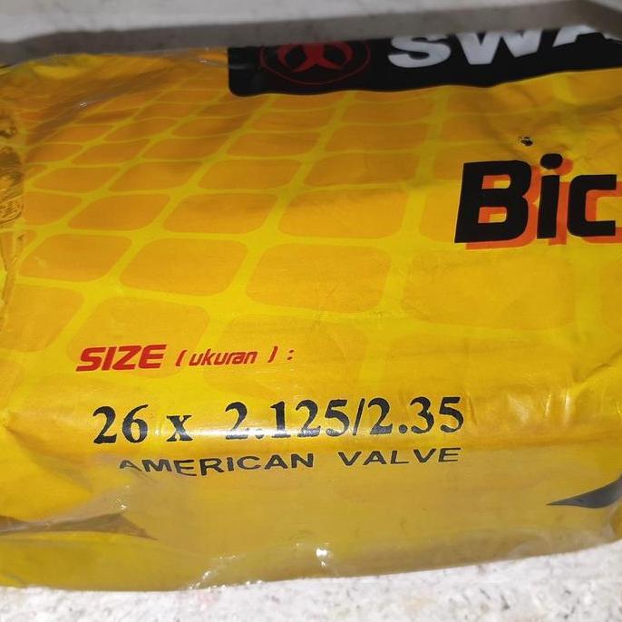 Ban Dalam Sepeda Ukuran 26 x 2.125/2.35