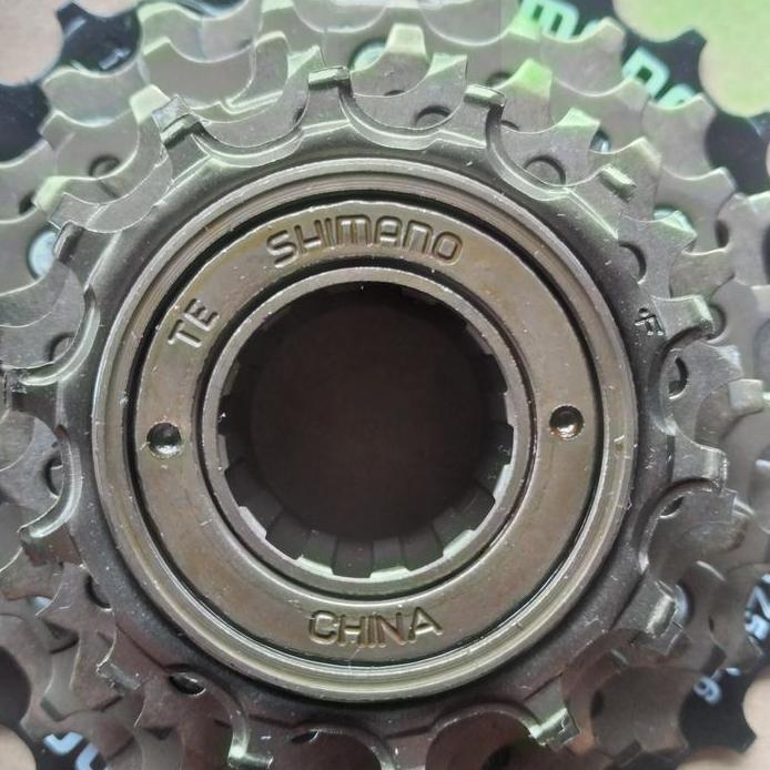 freewheel sprocket shimano original 6sp 6speed 6 speed TZ500 14-28T ulir drat