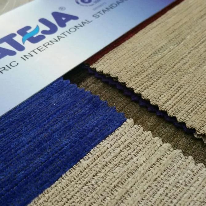 JAVAZAVSTORE BAHAN KAIN KURSI MEUBEL SOFA ATEJA MOTIF GARIS BESAR - BELLINO STRIPE