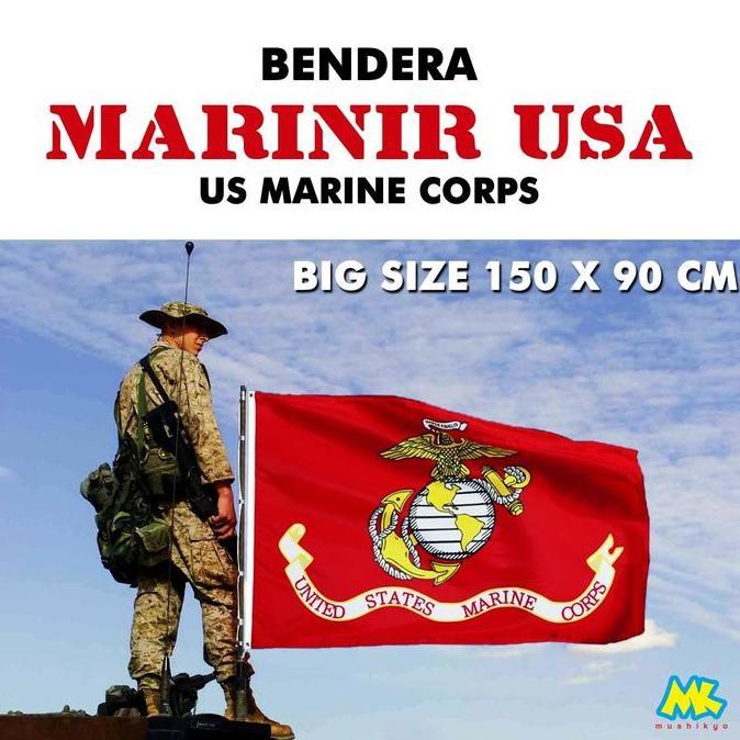 Bendera Korps Marinir Amerika / US Marine Flag