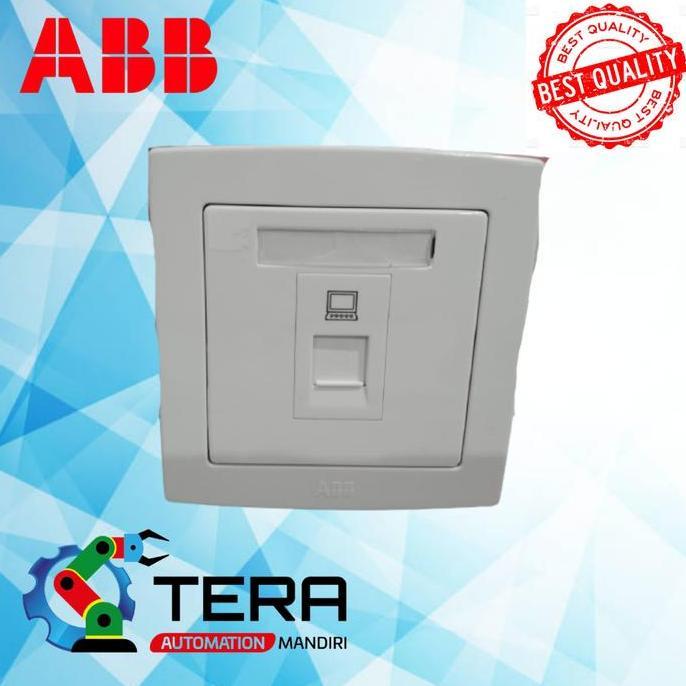 QUMORY ABB Cat6 1 Way RJ45 Data Outlet