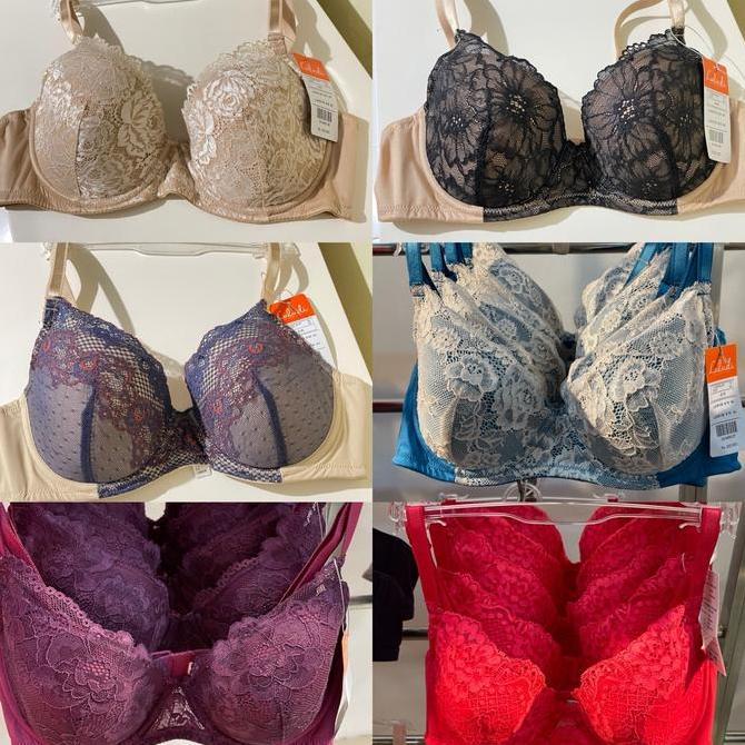 Sale Luludi By Wacoal Basic Collection Bra Side Shape Lace Renda Llb 60106