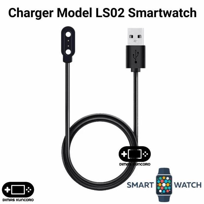 Charger Model LS02 smartwatch T 500 T 55 X 6 X 7 HW12 Charging Kabel murah