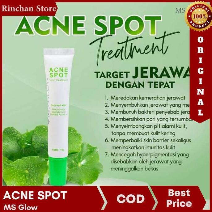 ACNE SPOT MS GLOW / SALEP JERAWAT MS GLOW / ACNE CARE MS GLOW