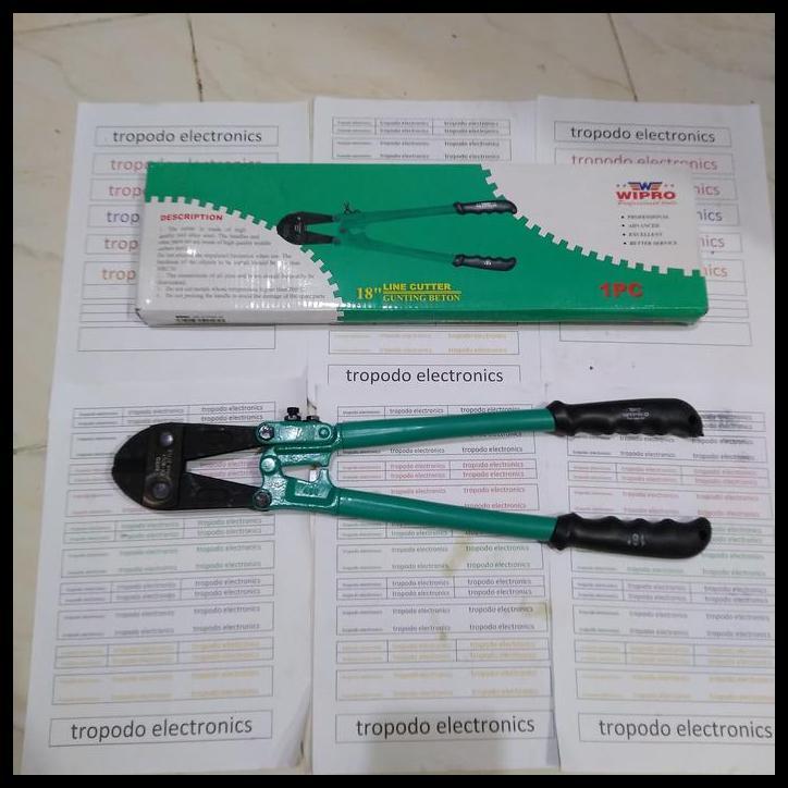 TERLARIS GUNTING BESI BETON 18 INCH WIPRO 