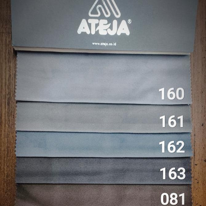 CAZANASHOP Kain Bludru Suede Halus Sofa Jok Kursi Export Quality ATEJA - NAKAMA