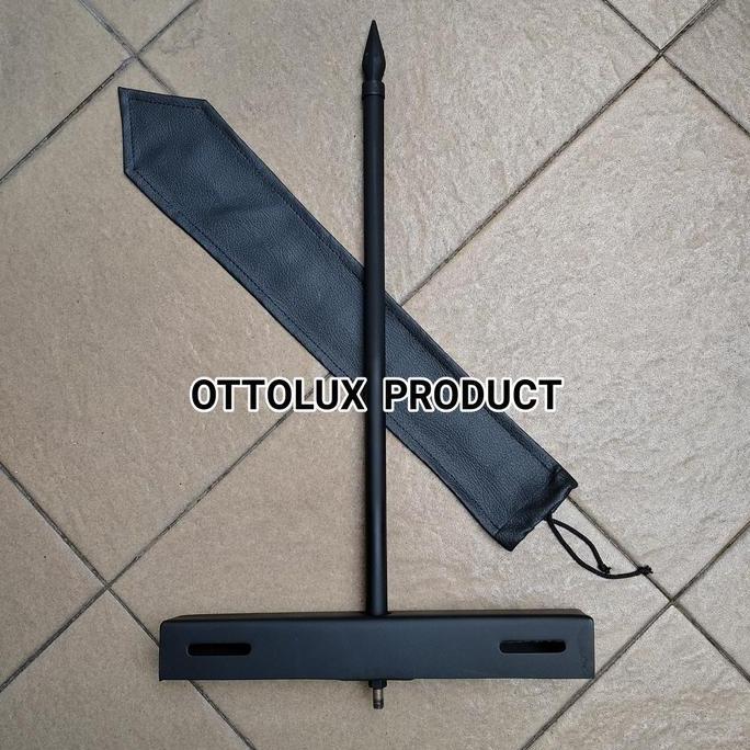 Dasi Mobil. Tiang Bendera Mobil. tiang komando. lambang Pejabat