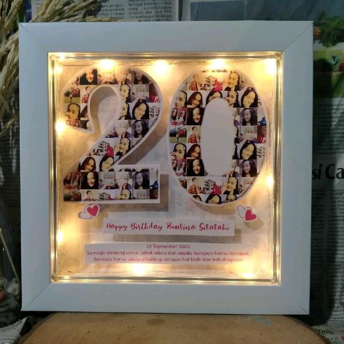 ready POPUP ANGKA 20x20 cm kado anniversary pacar hadiah anniversary kado ultah pacar kado ulang tah