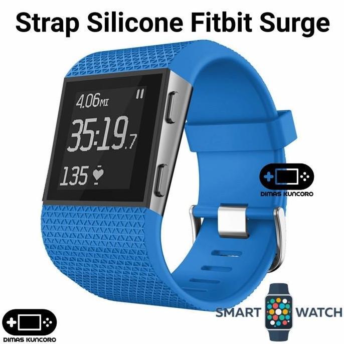 Strap Silicone Fitbit Surge Silicon Tali Jam Karet Smartwatch murah