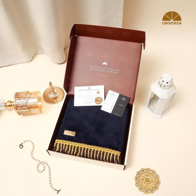 Universa Sajadah Anak (M) - Sajadah Polos Premium, Sajadah Busa Empuk Bulu Alas Kulit Anti Slip