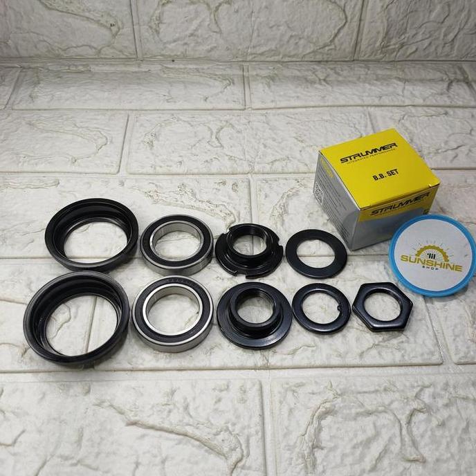 BB Set Kom Gear Tengah Bearing Mangkoan Crank Sepeda BMX 20 STRUMMER