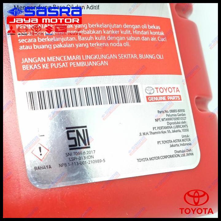 HOT DEAL OLI DIFFERENTIAL GL5-90 TMO| 1 LITER - TOYOTA GENUINE 